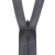 Молния потайная Т3 301, 50 см, хлопок, цвет т.серый - купить в Стерлитамаке. Цена: 8.62 руб.