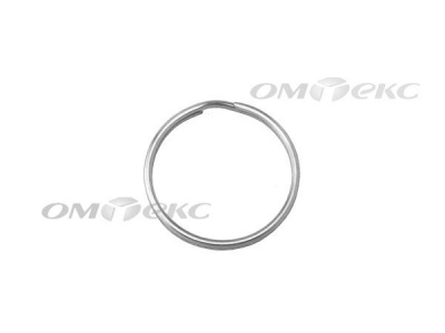 Кольцо металлическое d-20 мм, цв.-никель - купить в Стерлитамаке. Цена: 3.19 руб.