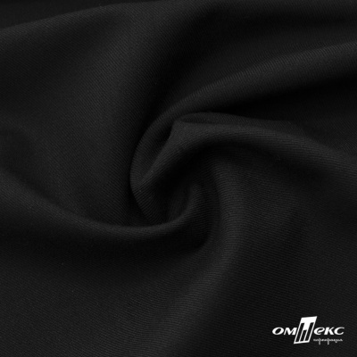 Ткань костюмная "Турин" 80% P, 16% R, 4% S, 230 г/м2, шир.150 см, цв-черный #1 - купить в Стерлитамаке. Цена 439.57 руб.