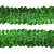 Тесьма с пайетками D4, шир. 30 мм/уп. 25+/-1 м, цвет зелёный - купить в Стерлитамаке. Цена: 1 087.39 руб.