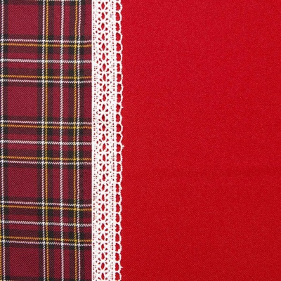 Ткань костюмная 21010 2023, 225 гр/м2, шир.150см, цвет красный - купить в Стерлитамаке. Цена 390.73 руб.