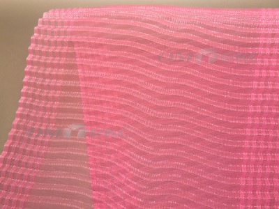 Лента капроновая "Гофре", шир. 110 мм/уп. 50 м, цвет розовый - купить в Стерлитамаке. Цена: 35.60 руб.