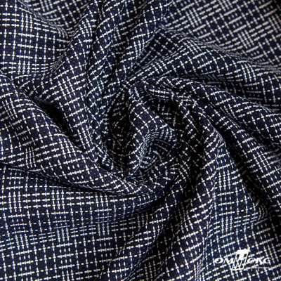 Ткань костюмная "Гарсия" 80% P, 18% R, 2% S, 335 г/м2, шир.150 см, Цвет т.синий  - купить в Стерлитамаке. Цена 669.66 руб.