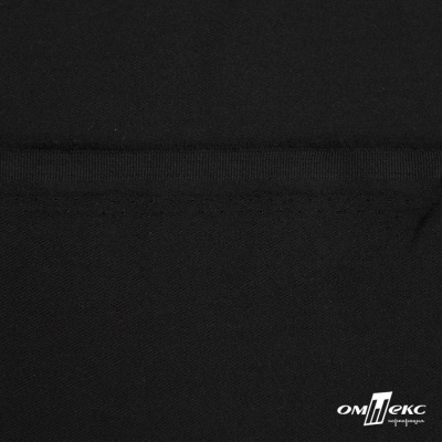 Ткань костюмная "Матте" 80% P, 16% R, 4% S, 170 г/м2, шир.150 см, цв-черный #1 - купить в Стерлитамаке. Цена 372.90 руб.