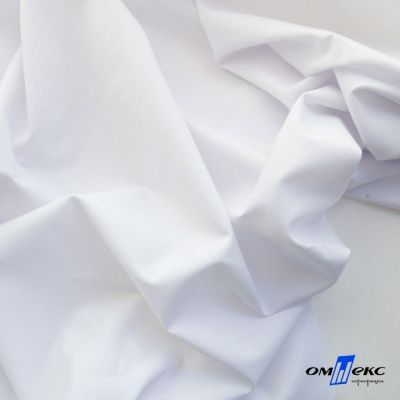 Ткань сорочечная Илер 100%полиэстр, 120 г/м2 ш.150 см, цв.белый - купить в Стерлитамаке. Цена 290.24 руб.