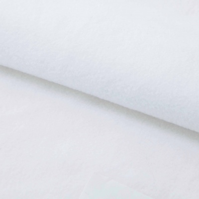 Флис DTY, 250 г/м2, шир. 150 см, цвет белый - купить в Стерлитамаке. Цена 645.46 руб.