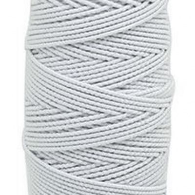 Нитка - резинка Спандекс 25 м (уп-10шт)-белые - купить в Стерлитамаке. Цена: 35.65 руб.