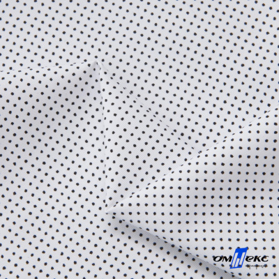 Ткань сорочечная Этна, 120 г/м2, 58% пэ,42% хл, (арт.112) принтованная, шир.150 см, горох - купить в Стерлитамаке. Цена 356.25 руб.