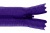 Молния потайная Т3 866, 20 см, капрон, цвет фиолетовый - купить в Стерлитамаке. Цена: 5.27 руб.