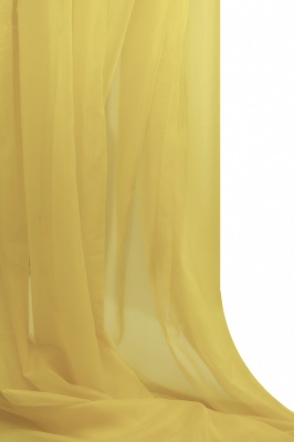 Портьерный капрон 12-0826, 47 гр/м2, шир.300см, цвет св.жёлтый - купить в Стерлитамаке. Цена 137.27 руб.