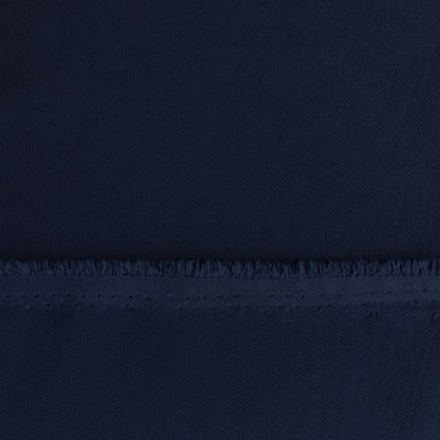 Костюмная ткань "Элис", 220 гр/м2, шир.150 см, цвет т.синий - купить в Стерлитамаке. Цена 308 руб.
