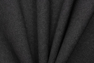 Ткань костюмная 25505 2003, 265 гр/м2, шир.150см, цвет т.серый - купить в Стерлитамаке. Цена 418.73 руб.