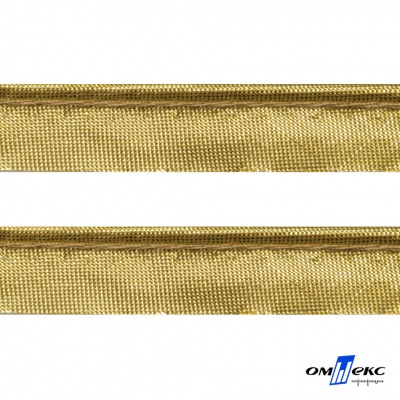 Кант атласный 136, шир. 12 мм (в упак. 65,8 м), цвет золото - купить в Стерлитамаке. Цена: 433.08 руб.