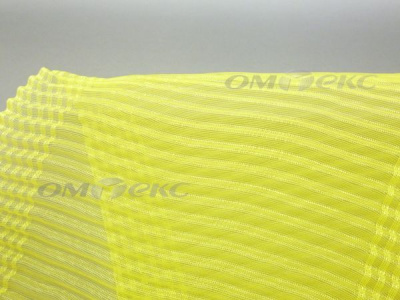 Лента капроновая "Гофре", шир. 110 мм/уп. 50 м, цвет жёлтый - купить в Стерлитамаке. Цена: 33.37 руб.