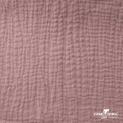 Ткань Муслин, 100% хлопок, 125 гр/м2, шир. 135 см   Цв. Пудра Розовый   - купить в Стерлитамаке. Цена 388.08 руб.
