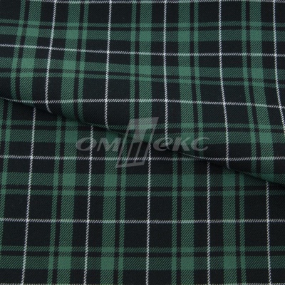 Ткань костюмная Клетка 25577, т.зеленый/зеленый./ч/бел, 230 г/м2, шир.150 см - купить в Стерлитамаке. Цена 545.24 руб.
