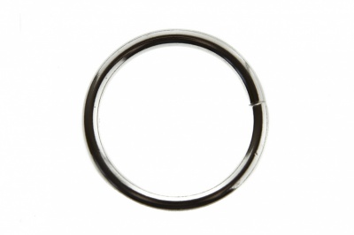 Кольцо металлическое d-3 х 32 мм, цв.-никель - купить в Стерлитамаке. Цена: 3.92 руб.
