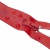 Молния водонепроницаемая PVC Т-7, 20 см, неразъемная, цвет (820)-красный - купить в Стерлитамаке. Цена: 21.56 руб.