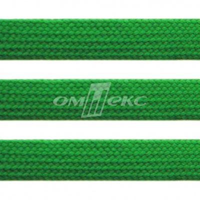 Шнур 15мм плоский (100+/-1м) №16 зеленый - купить в Стерлитамаке. Цена: 10.32 руб.