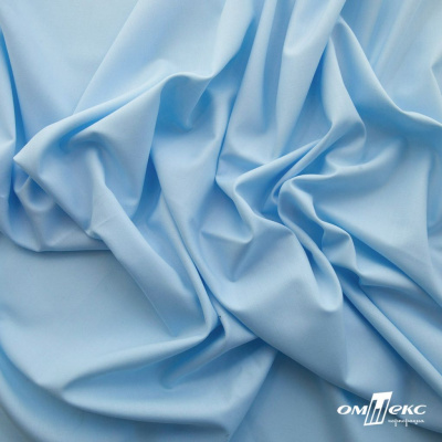 Ткань сорочечная Илер 100%полиэстр, 120 г/м2 ш.150 см, цв.голубой - купить в Стерлитамаке. Цена 290.24 руб.