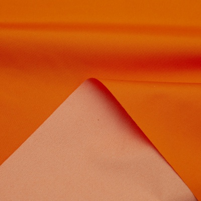 Курточная ткань Дюэл (дюспо) 16-1359, PU/WR/Milky, 80 гр/м2, шир.150см, цвет оранжевый - купить в Стерлитамаке. Цена 141.80 руб.
