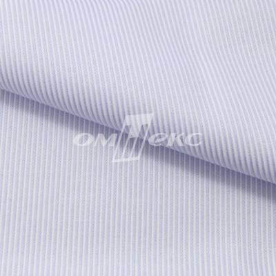 Ткань сорочечная Пула, 115 г/м2, 58% пэ,42% хл, шир.150 см, цв.1-голубой, (арт.107) - купить в Стерлитамаке. Цена 306.69 руб.