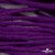 Шнур плетеный d-6 мм, круглый 70% хлопок 30% полиэстер, уп.90+/-1 м, цв.1084-фиолет - купить в Стерлитамаке. Цена: 588 руб.