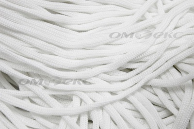 Шнур Т-02 (4с2) мелкое плетение 4мм 100 м белый - купить в Стерлитамаке. Цена: 2.50 руб.