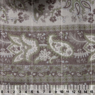 Ткань плательная "Rayon Printed" 67004-3, 75 гр/м2, шир.150см - купить в Стерлитамаке. Цена 350.71 руб.
