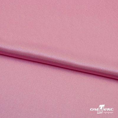 Поли креп-сатин 15-2216, 125 (+/-5) гр/м2, шир.150см, цвет розовый - купить в Стерлитамаке. Цена 157.15 руб.