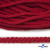 Шнур плетеный d-6 мм, круглый 70% хлопок 30% полиэстер, уп.90+/-1 м, цв.1064-красный - купить в Стерлитамаке. Цена: 588 руб.