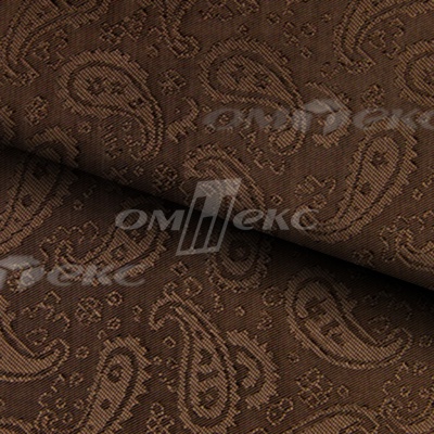 Ткань подкладочная жаккард Р14098, 19-1217/коричневый, 85 г/м2, шир. 150 см, 230T - купить в Стерлитамаке. Цена 166.45 руб.