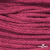 Шнур плетеный d-6 мм, 70% хлопок 30% полиэстер, уп.90+/-1 м, цв.1068-фуксия - купить в Стерлитамаке. Цена: 588 руб.