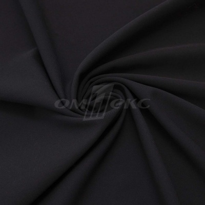 Ткань костюмная "Меган", 78%P 18%R 4%S, 205 г/м2 ш.150 см, цв-черный (Black) - купить в Стерлитамаке. Цена 392.32 руб.