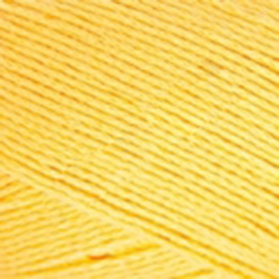 Пряжа "Хлопок Полет", 100% хлопок, 100гр, 400м, цв.104-желтый - купить в Стерлитамаке. Цена: 136.18 руб.