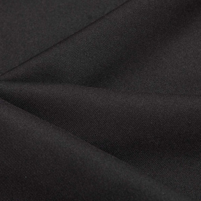 Ткань костюмная 21010 2044, 225 гр/м2, шир.150см, цвет черный - купить в Стерлитамаке. Цена 394.71 руб.