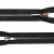 Молния металл Т-5 (2 сл.), 100 см, разъёмная, цвет чёрный - купить в Стерлитамаке. Цена: 169.17 руб.
