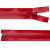 Молния водонепроницаемая PVC Т-7, 60 см, разъемная, цвет (820) красный - купить в Стерлитамаке. Цена: 49.39 руб.