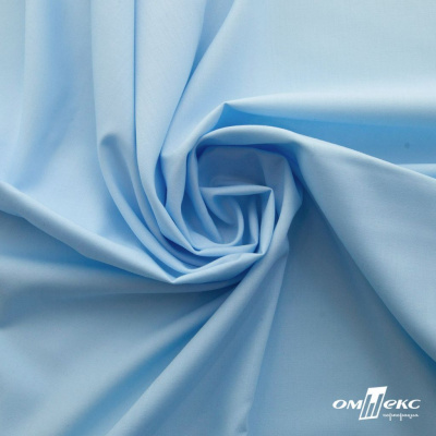 Ткань сорочечная Илер 100%полиэстр, 120 г/м2 ш.150 см, цв.голубой - купить в Стерлитамаке. Цена 290.24 руб.