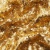 Сетка с пайетками №3, 188 гр/м2, шир.140см, цвет золотой - купить в Стерлитамаке. Цена 458.76 руб.