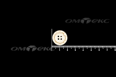 Пуговица деревянная круглая №33 (18мм) - купить в Стерлитамаке. Цена: 2.55 руб.