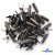 06032-Наконечник для шнура металл, отв. 4 мм, цв. тём.никель - купить в Стерлитамаке. Цена: 9.60 руб.