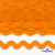 Тесьма вьюнчик 0381-0080, 8 мм/упак.33+/-1м, цвет 9511-оранжевый - купить в Стерлитамаке. Цена: 107.26 руб.