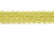 Тесьма кружевная 0621-1567, шир. 15 мм/уп. 20+/-1 м, цвет 017-жёлтый - купить в Стерлитамаке. Цена: 466.97 руб.