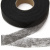 Прокладочная лента (паутинка) DF23, шир. 20 мм (боб. 100 м), цвет чёрный - купить в Стерлитамаке. Цена: 2.03 руб.