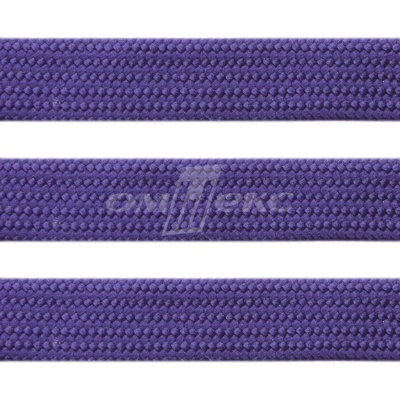 Шнур 15мм плоский (100+/-1м) №10 фиолетовый - купить в Стерлитамаке. Цена: 10.21 руб.