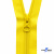 Спиральная молния Т5 131, 60 см, автомат, цвет жёлтый - купить в Стерлитамаке. Цена: 14.21 руб.