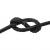 Шнур вощенный (25+/-1ярд) черный  - купить в Стерлитамаке. Цена: 104.42 руб.