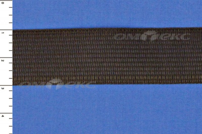 Окантовочная тесьма №216, шир. 22 мм (в упак. 100 м), цвет коричневый - купить в Стерлитамаке. Цена: 271.60 руб.