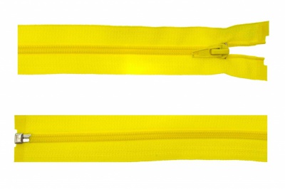 Спиральная молния Т5 131, 40 см, автомат, цвет жёлтый - купить в Стерлитамаке. Цена: 13.03 руб.